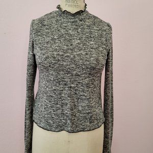 Mock neck top